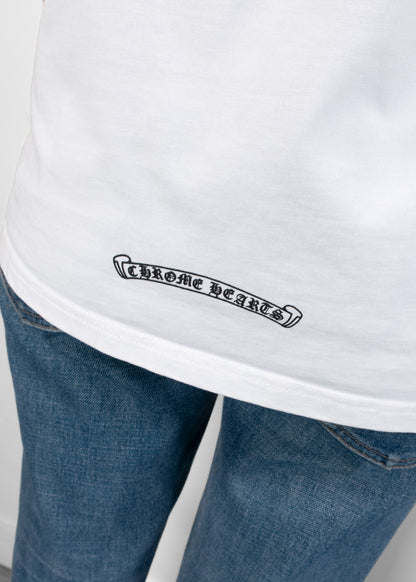 Chrome Hearts Horseshoe Logo Short Sleeve Tee