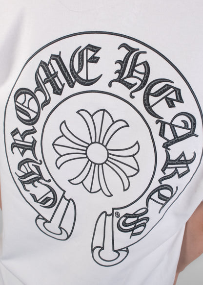 Chrome Hearts Horseshoe Logo Short Sleeve Tee