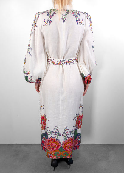 Zimmermann Lovestruck Buttoned Midi Dress