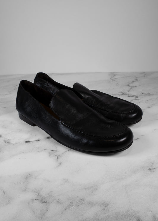 The Row Colette Leather Loafers