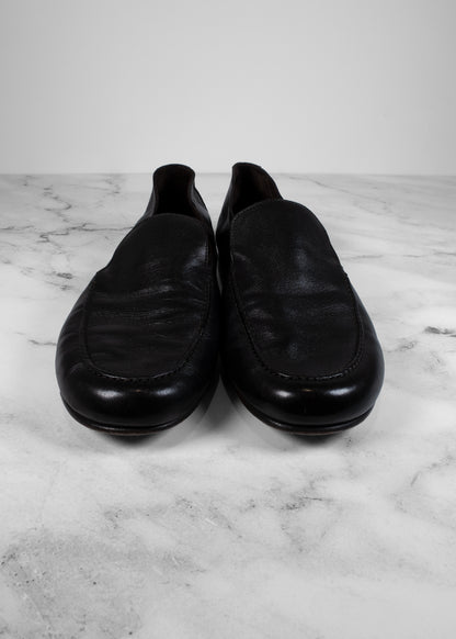 The Row Colette Leather Loafers