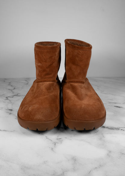 Bottega Veneta Snap Genuine Shearling Ankle Boot