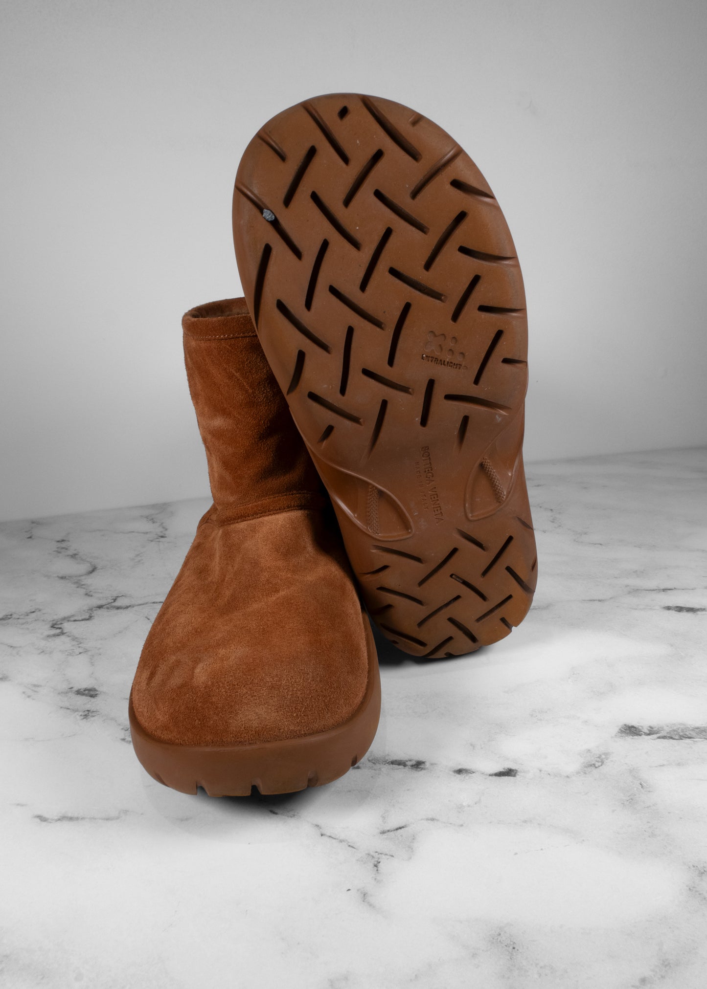 Bottega Veneta Snap Genuine Shearling Ankle Boot