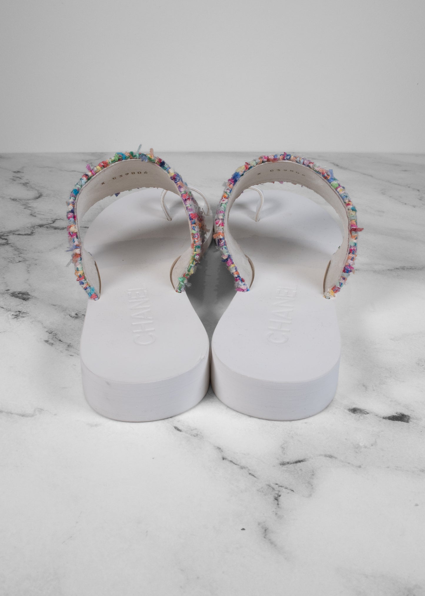 Chanel 2023 Interlocking CC Logo Slides