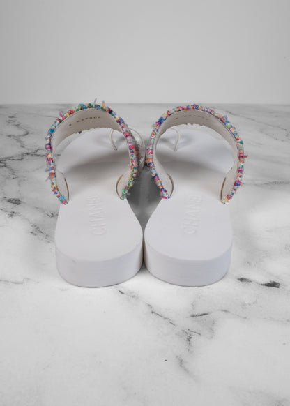 Chanel 2023 Interlocking CC Logo Slides