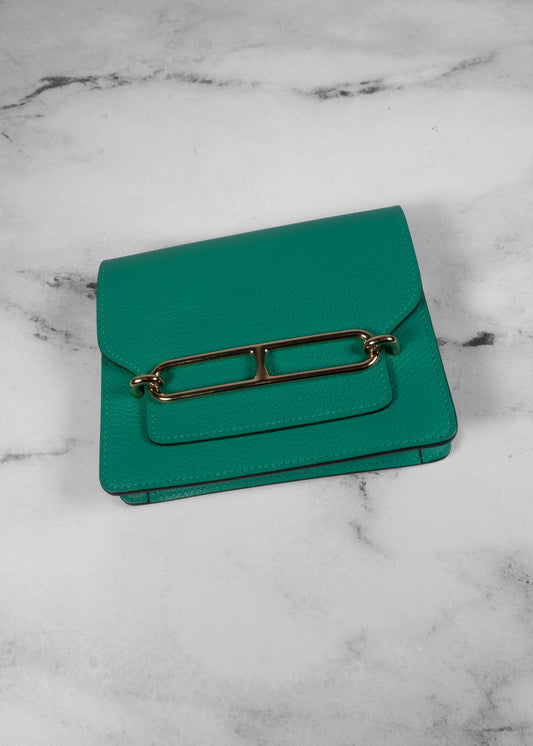Hermès Roulis Slim Wallet Evercolor Belt Bag