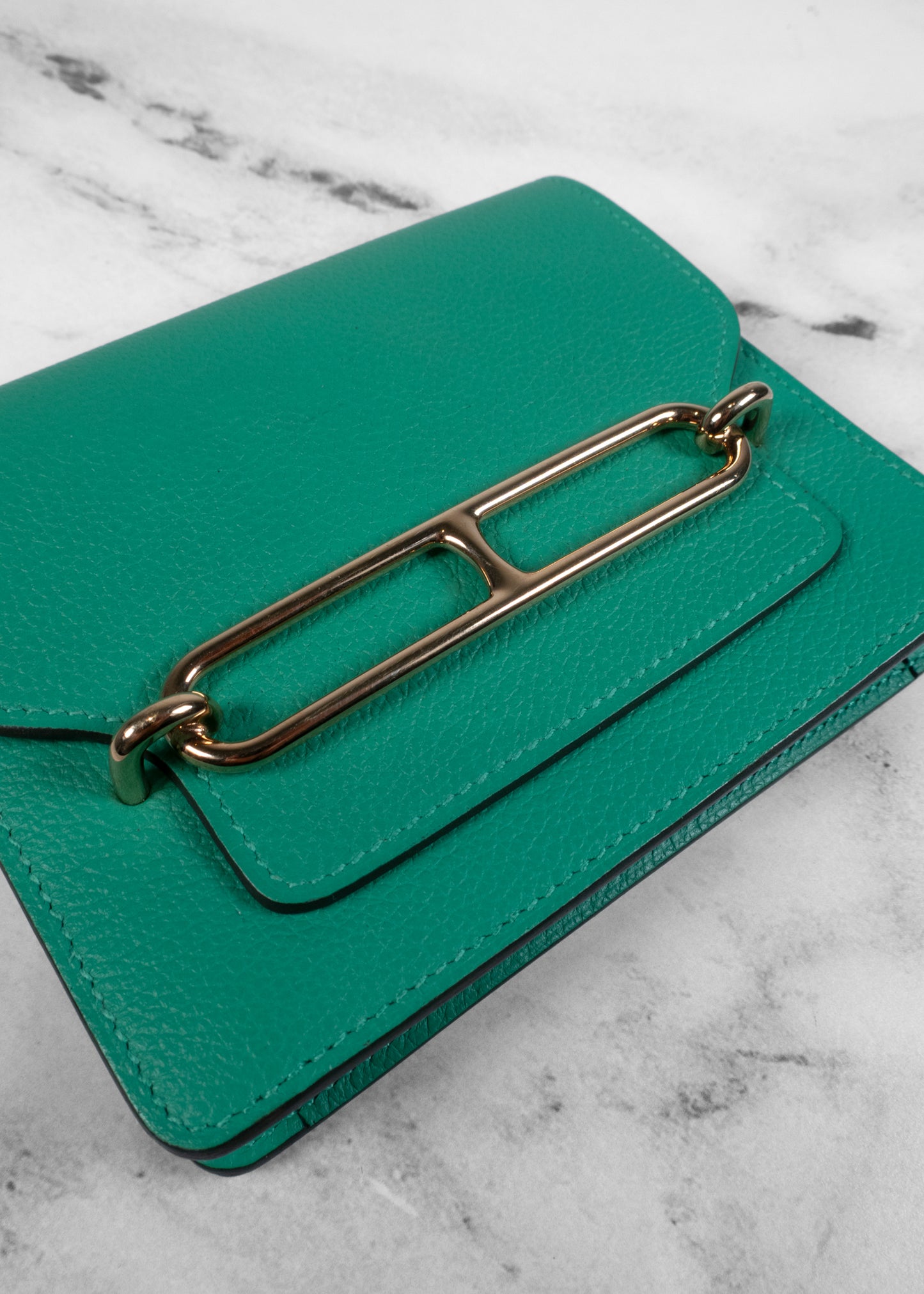Hermès Roulis Slim Wallet Evercolor Belt Bag