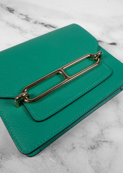 Hermès Roulis Slim Wallet Evercolor Belt Bag