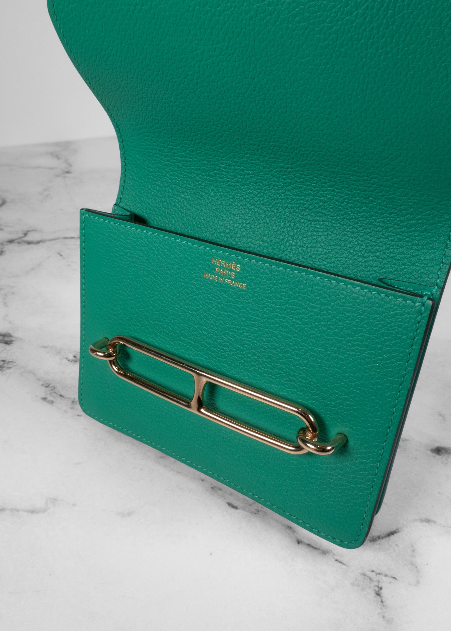Hermès Roulis Slim Wallet Evercolor Belt Bag
