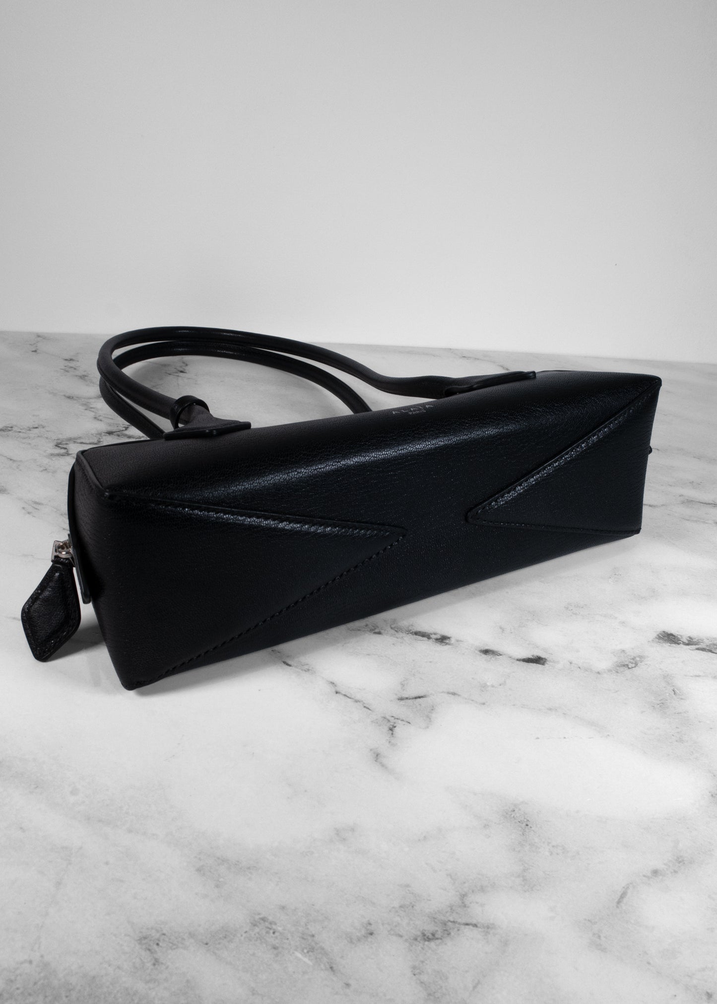 Alaïa Leather Le Teckel Handbag