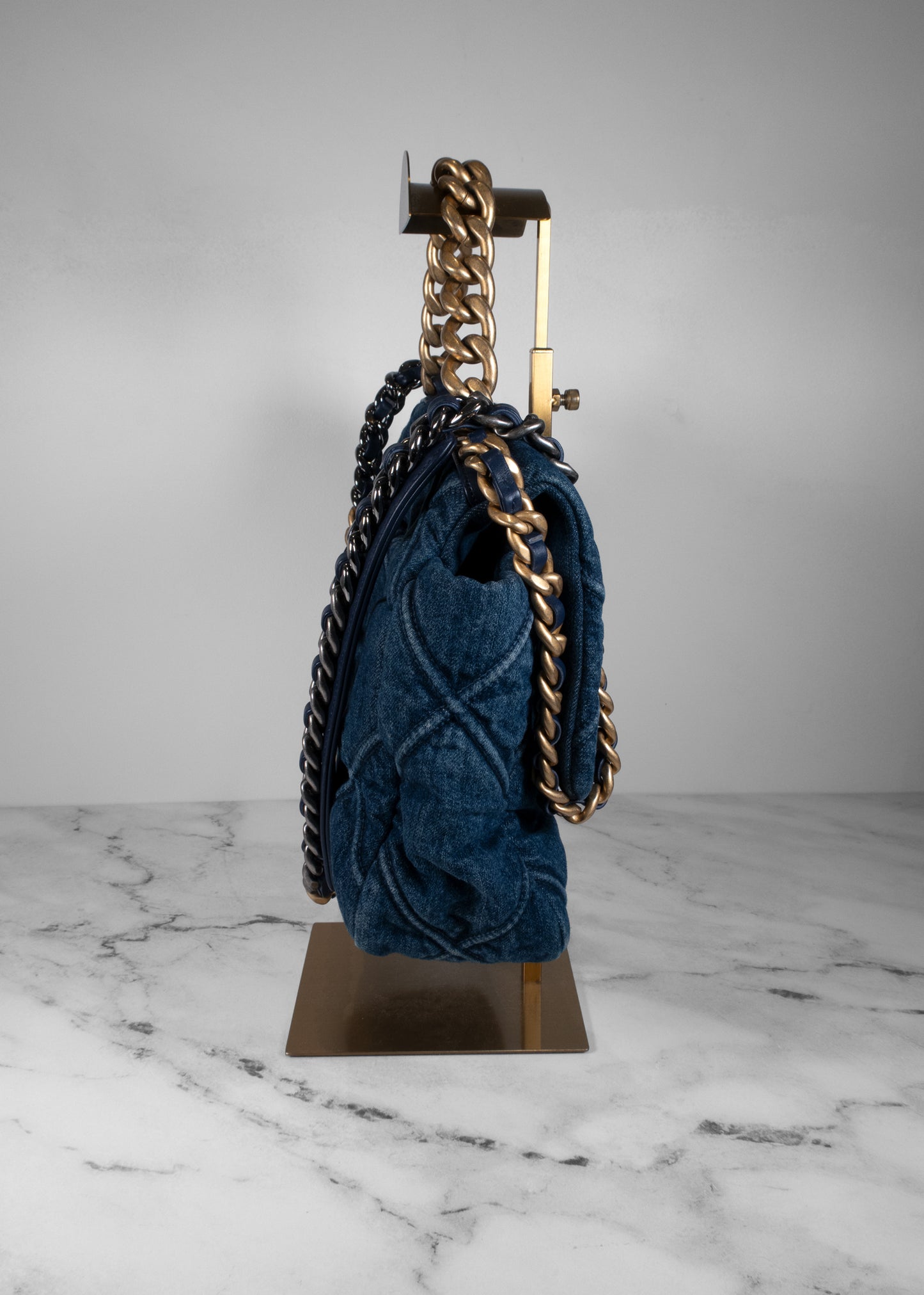 Chanel Large Denim 19 Flap Bag