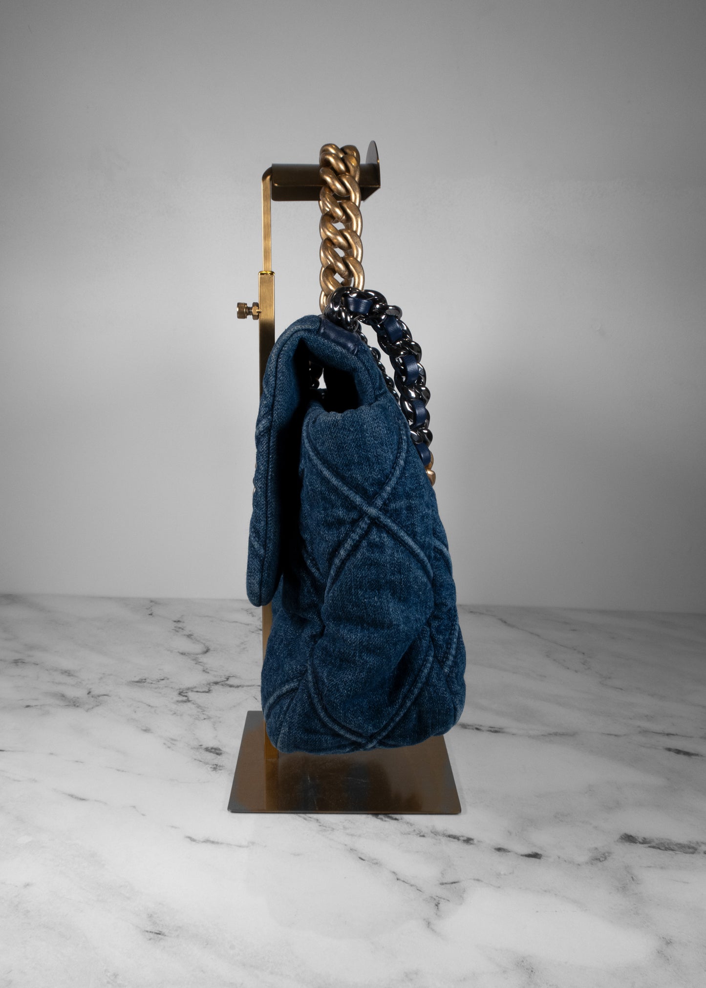Chanel Large Denim 19 Flap Bag
