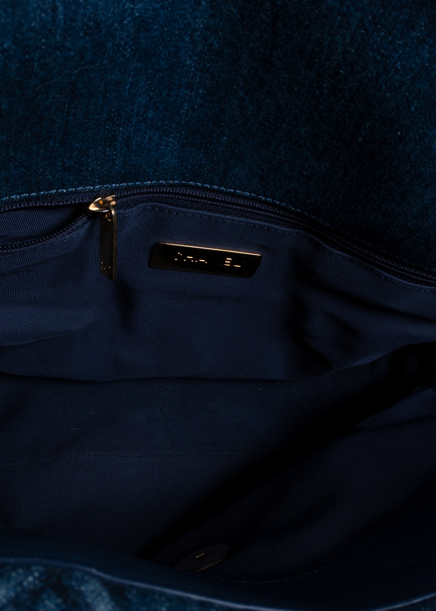 Chanel Large Denim 19 Flap Bag