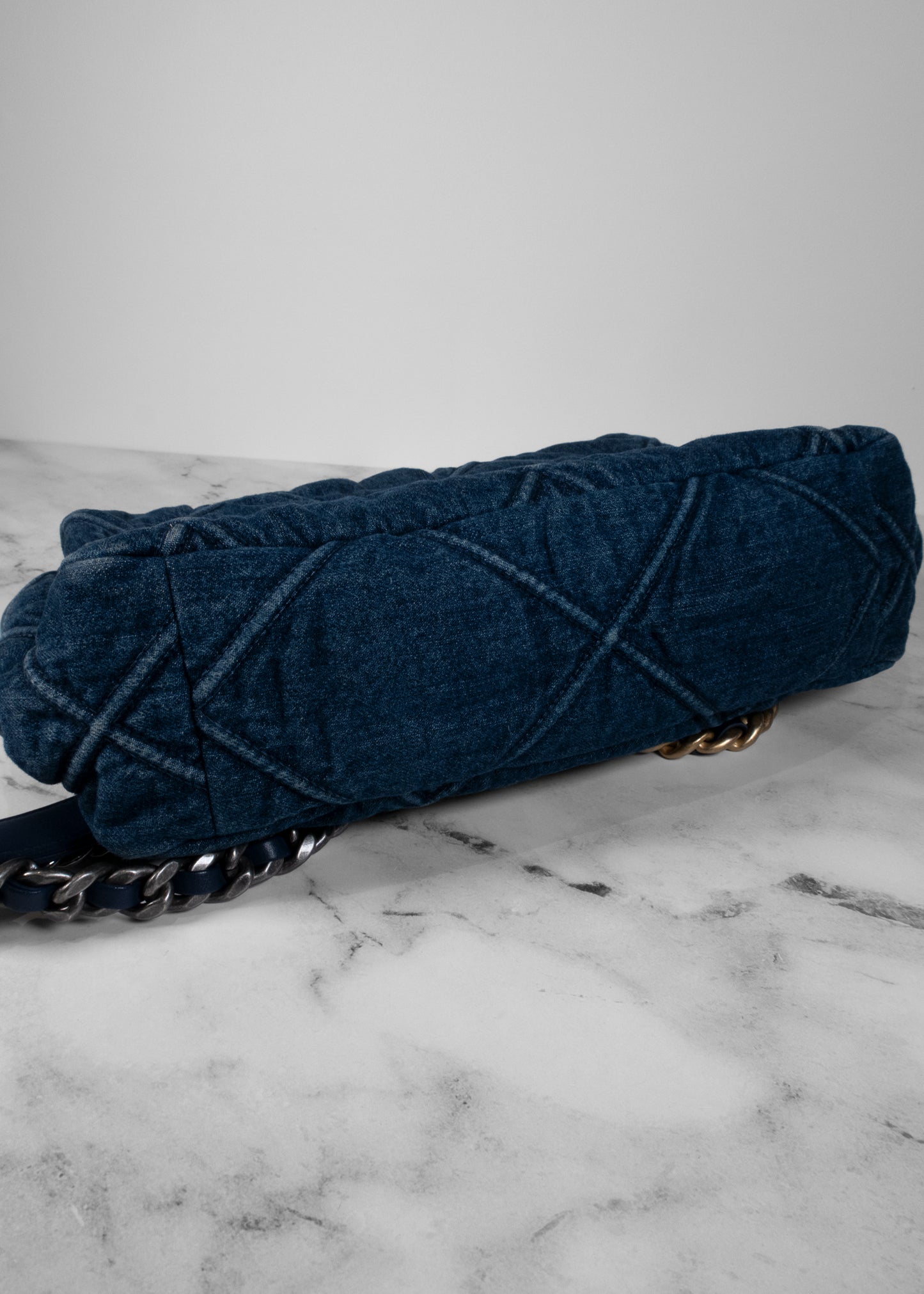 Chanel Large Denim 19 Flap Bag