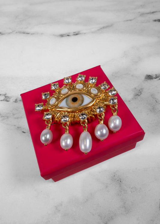 Schiaparelli Eye Brooch