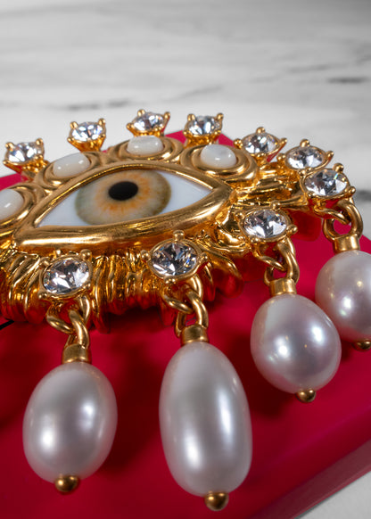 Schiaparelli Eye Brooch