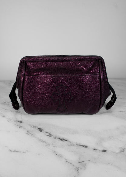 Chrome Hearts Purple Clutch