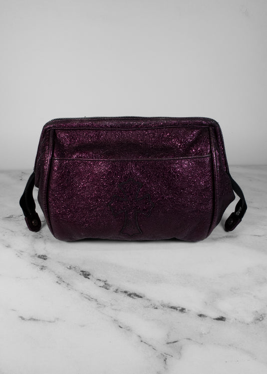 Chrome Hearts Purple Clutch
