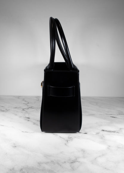 Ferragamo Gancini Buckle Large Top Handle Bag