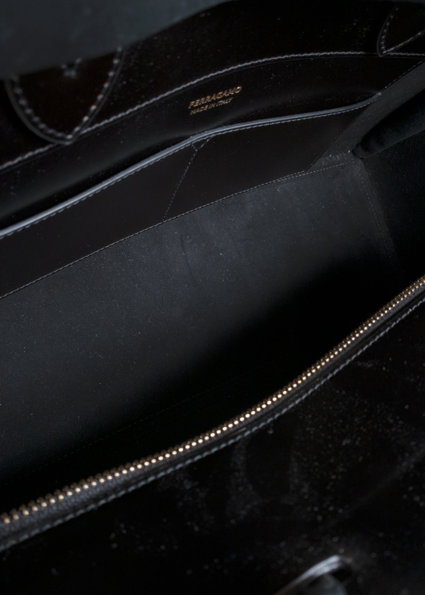Ferragamo Gancini Buckle Large Top Handle Bag
