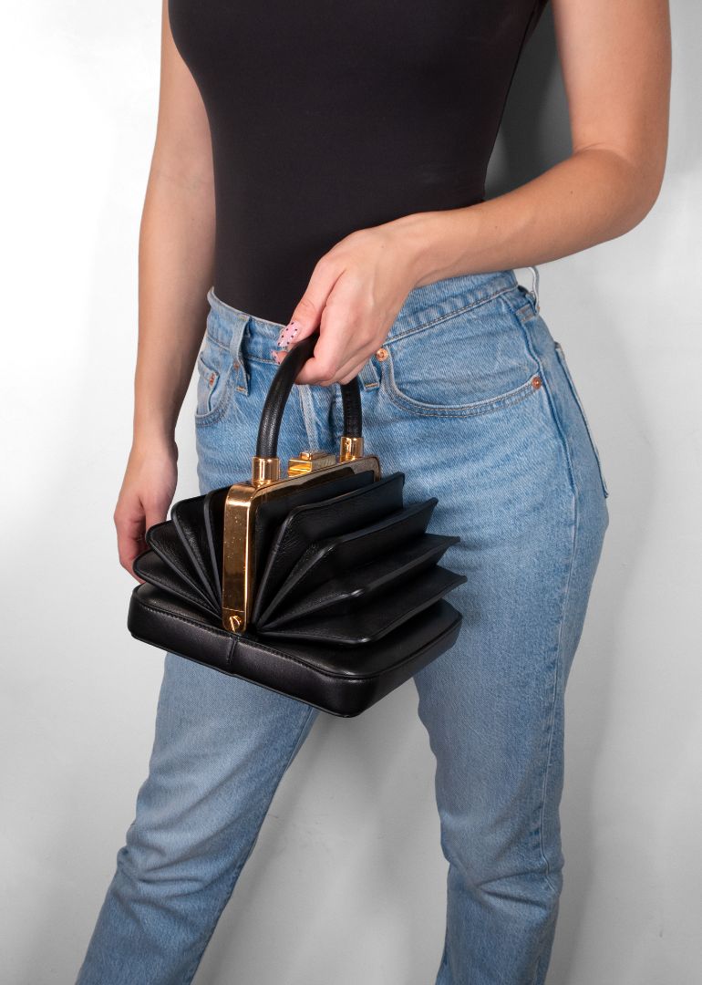 Gabriela Hearst Black Diana Bag