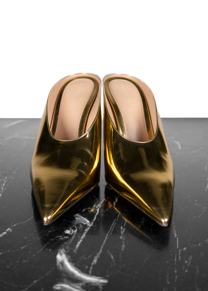 Bottega Veneta Laminated Rocket Mules