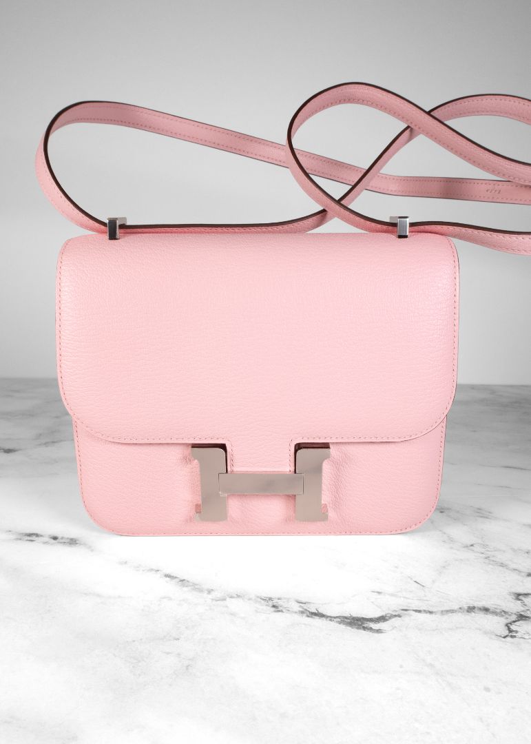 Hermes Pink Mini Contance Bag