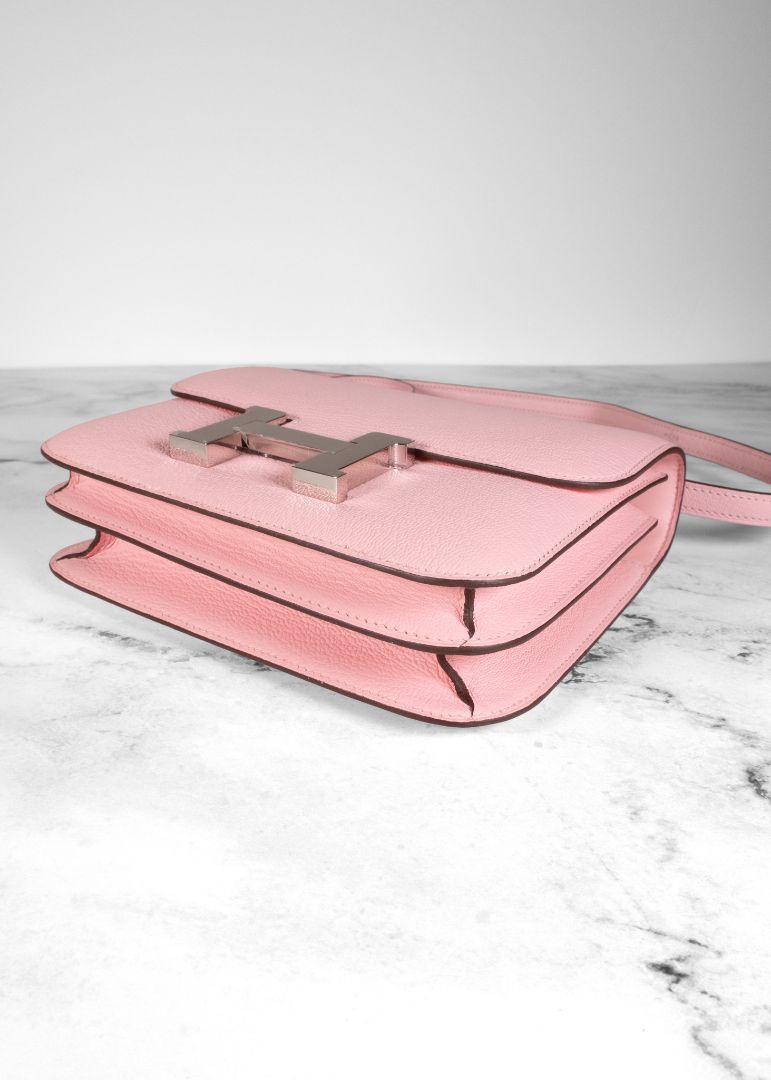 Hermes Pink Mini Contance Bag