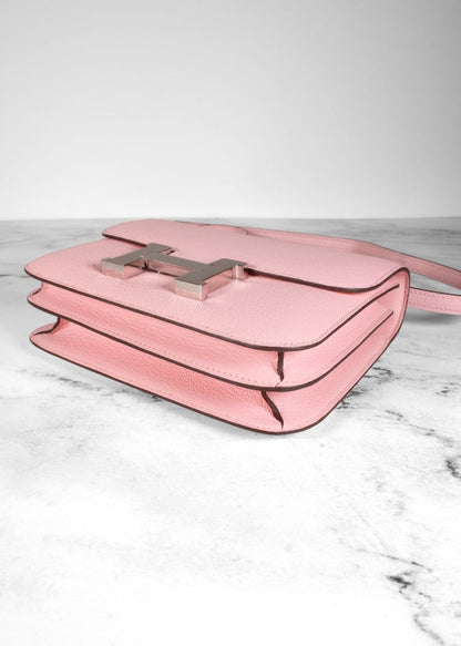 Hermes Pink Mini Contance Bag
