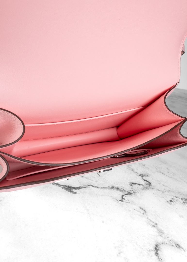 Hermes Pink Mini Contance Bag