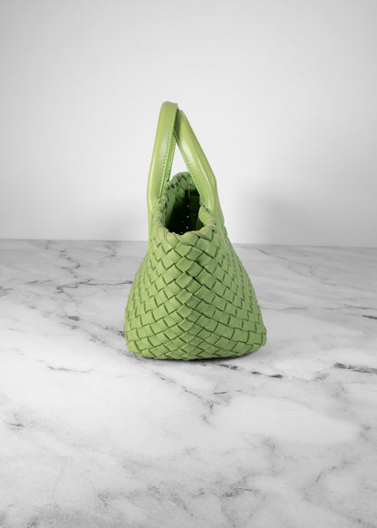 Bottega Veneta Mini Cabat Leather Tote