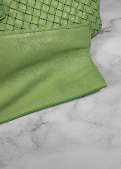 Bottega Veneta Mini Cabat Leather Tote