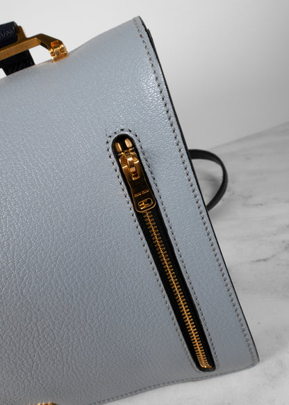 Miu Miu Goatskin Bandoliera Madras Bi-Color Shoulder Bag