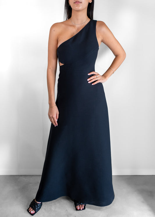 Dior Cut-Out Maxi Evening Dress