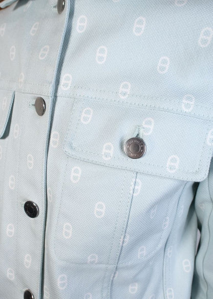 Hermes Denim Logo Jacket