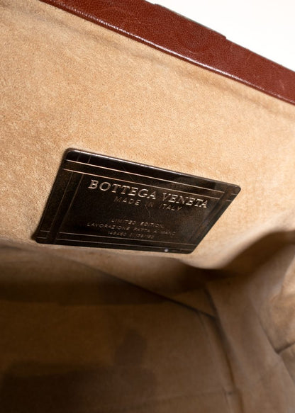 Bottega Veneta Vintage Limited Edition Rust Suede Shoulder Bag