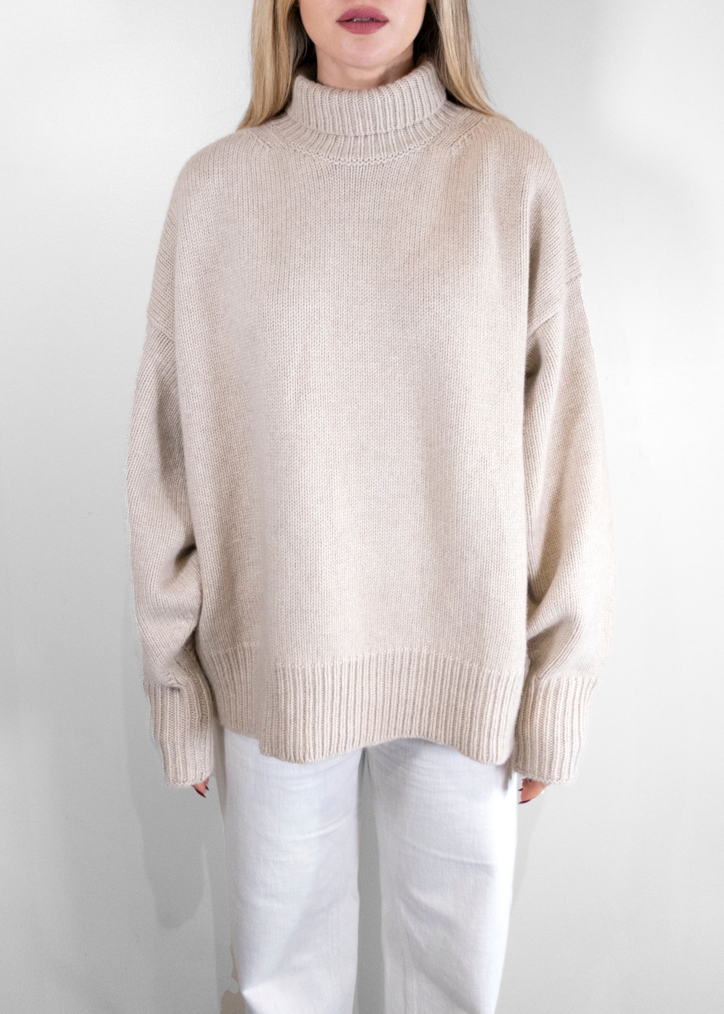 The Row Cashmere Turtleneck Sweater