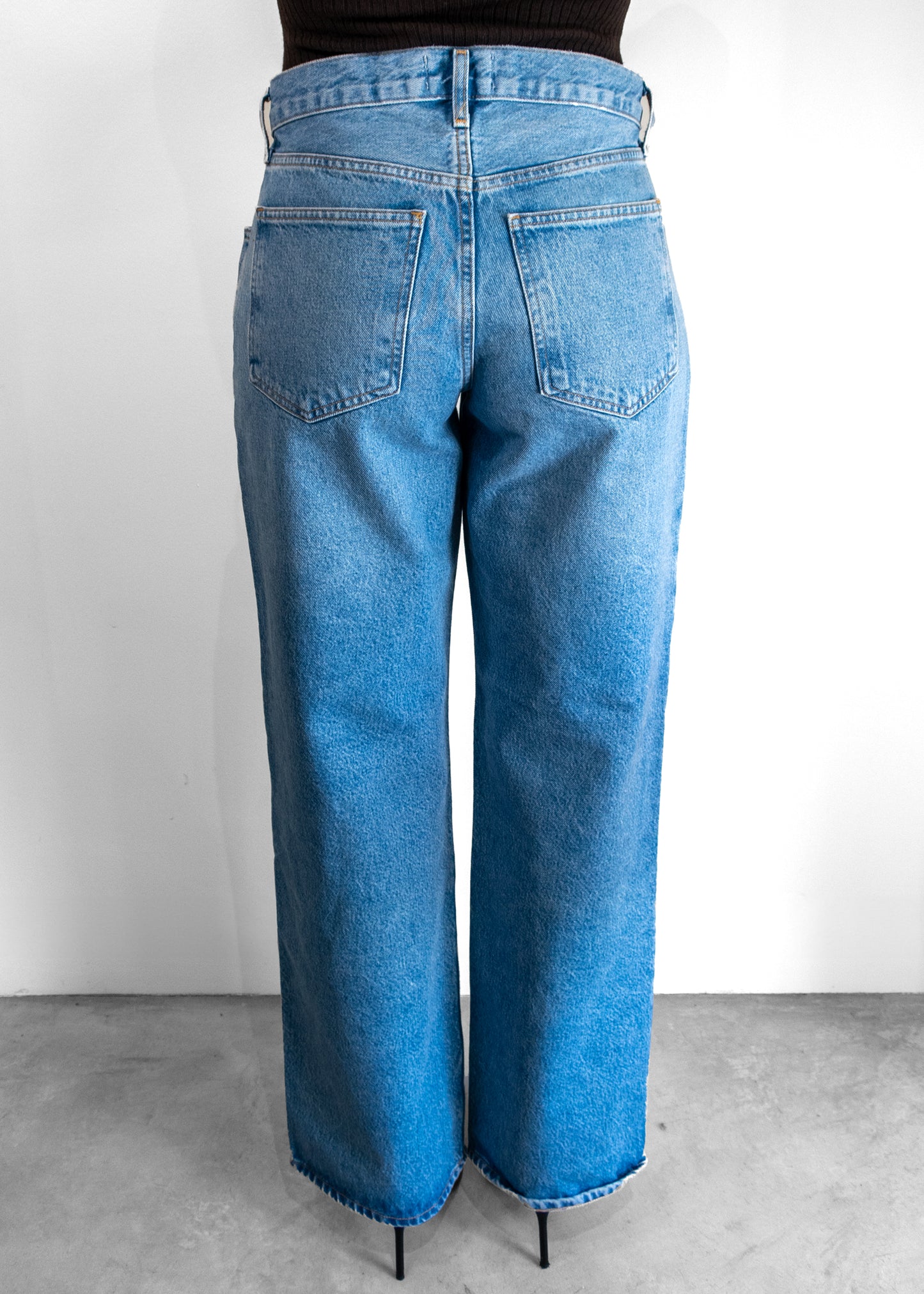 Agolde Fusion Straight-leg Denim Jeans