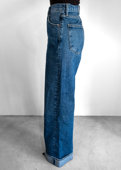 Agolde Dame Straight-leg Denim Jeans