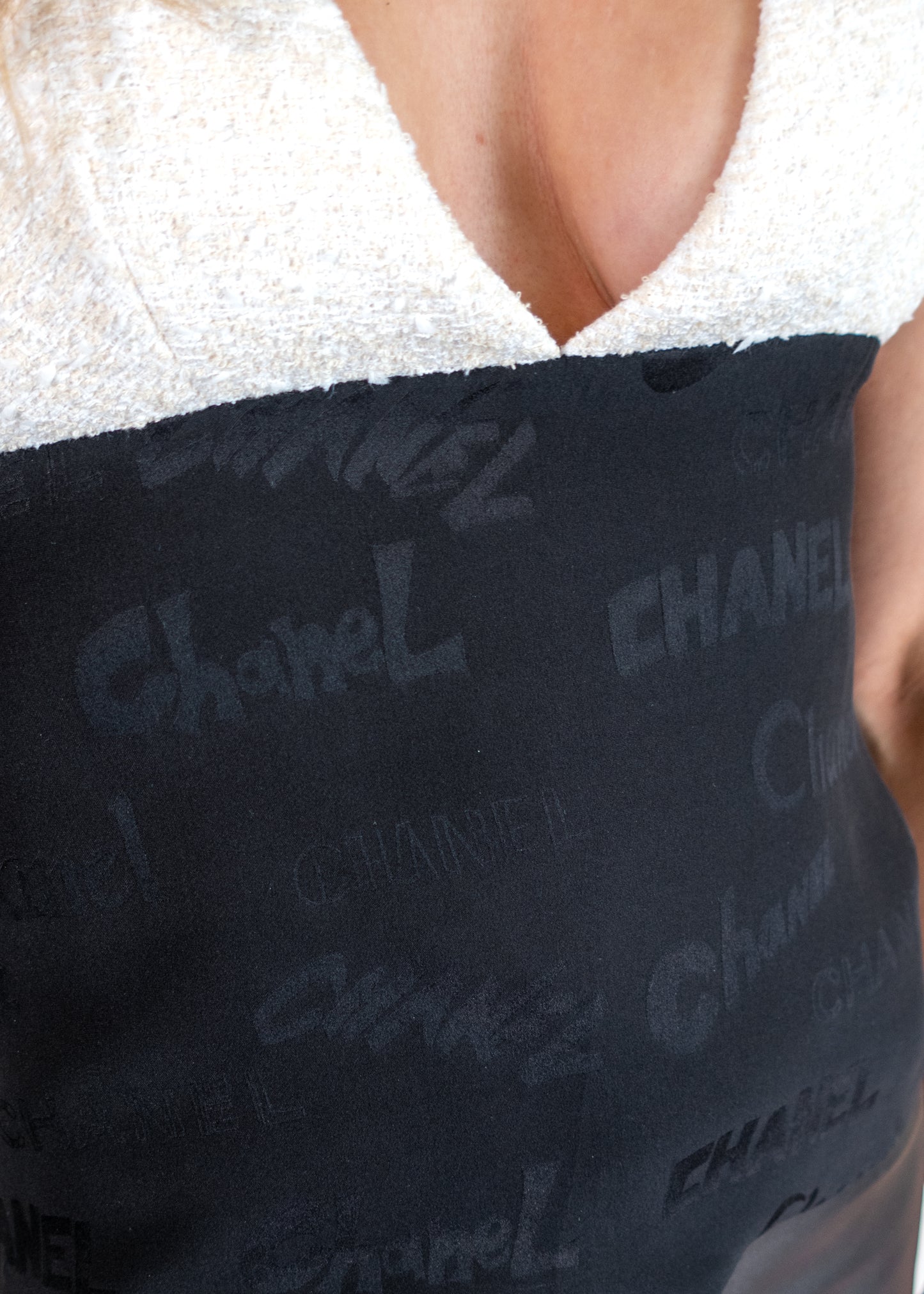 Chanel 2022 Silk Halter Top