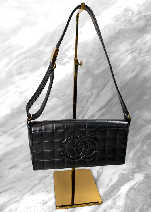 Chanel Chocolate Bar Flap Bag