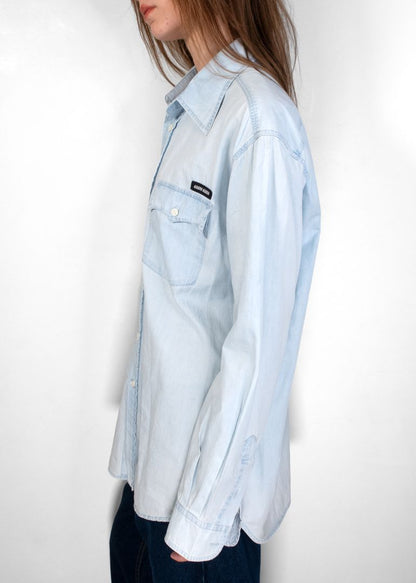 Miu Miu Chambray Button Down Shirt