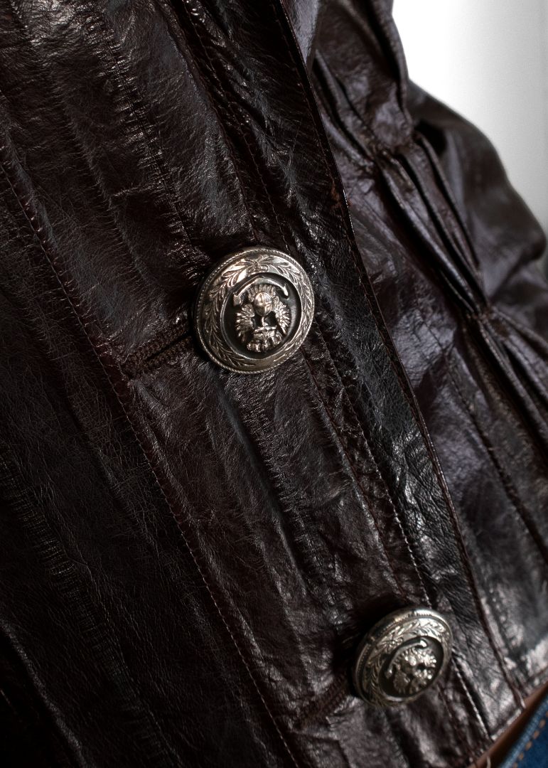 Dior Vintage Brown Leather Jacket