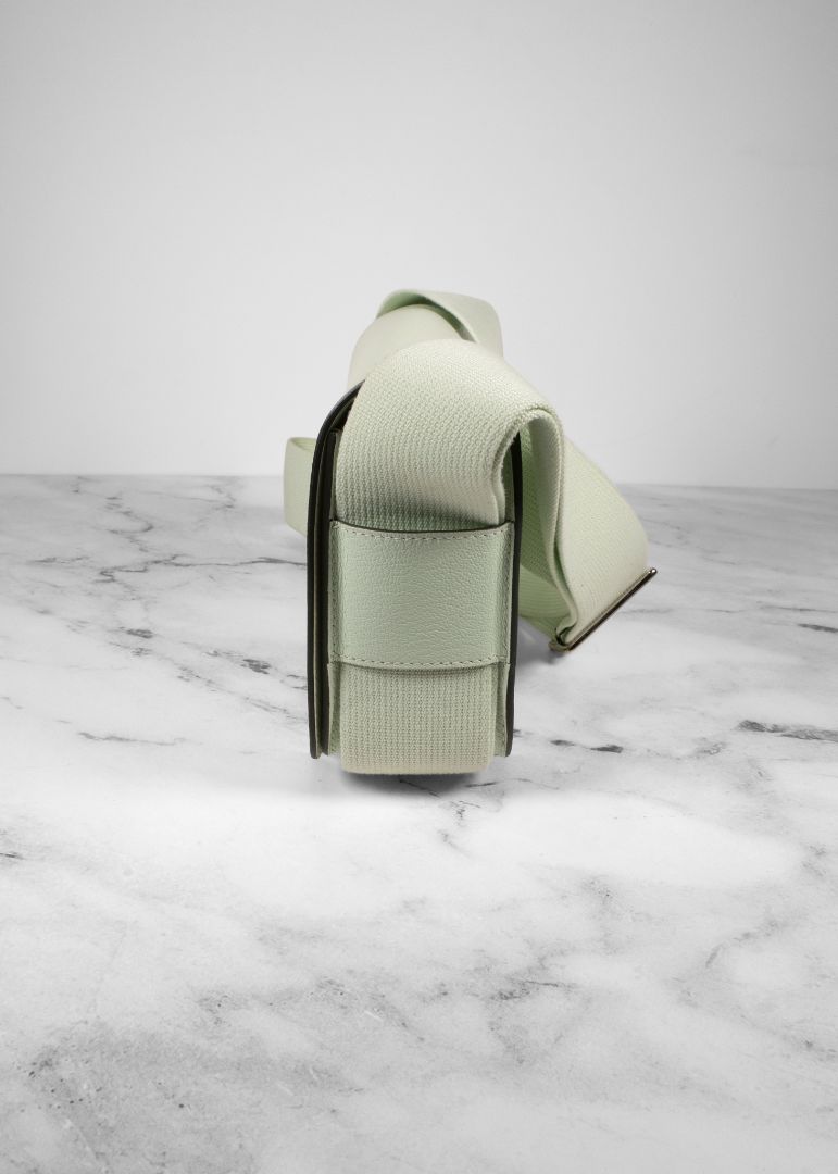 Hermes Mint Green Leather "Greta" Bag