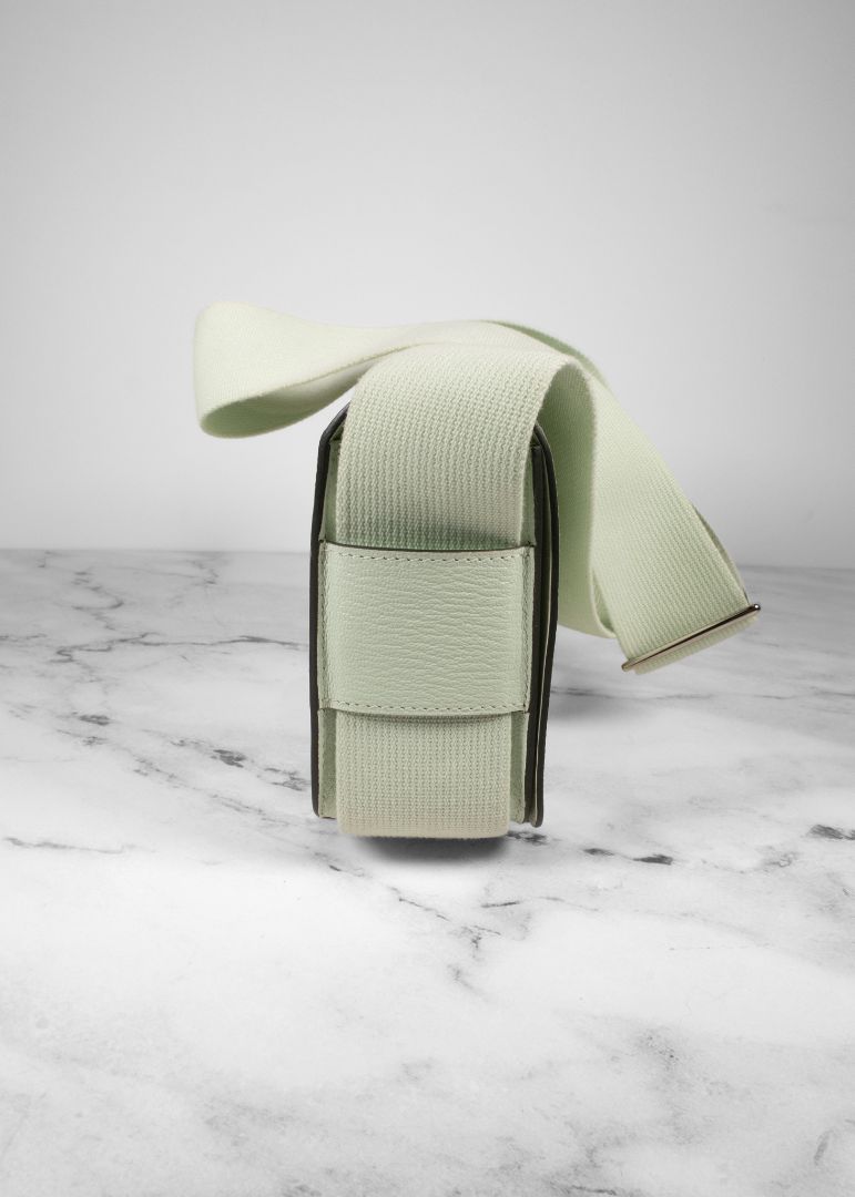 Hermes Mint Green Leather "Greta" Bag