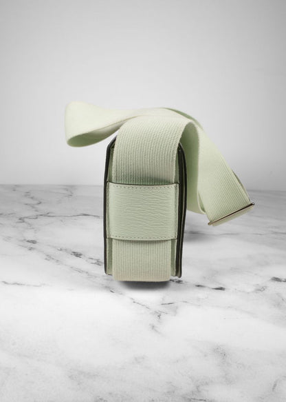 Hermes Mint Green Leather "Greta" Bag