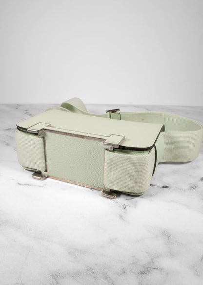Hermes Mint Green Leather "Greta" Bag