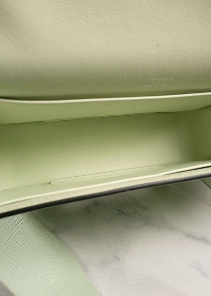 Hermes Mint Green Leather "Greta" Bag