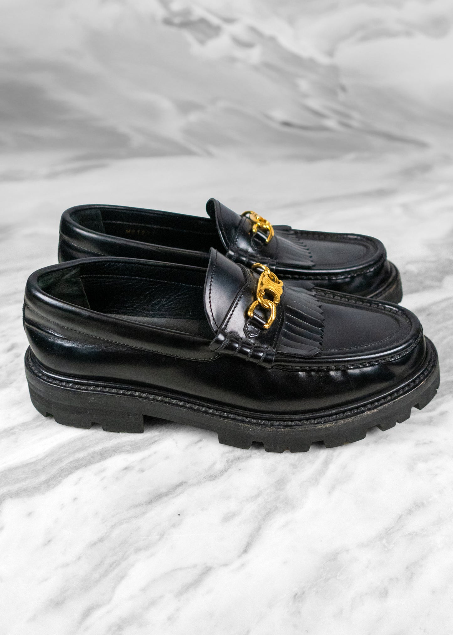 Celine Margaret Loafer With Triomphe Chain