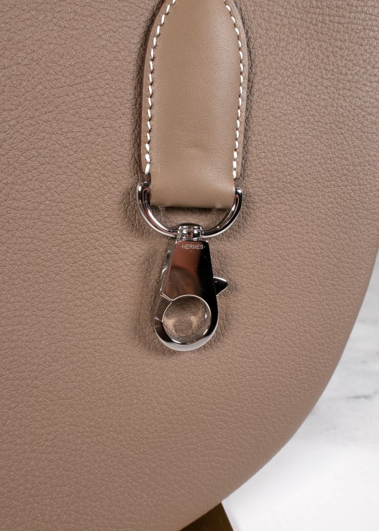 Hermes Etoupe Arcon Slim Bag Full Set